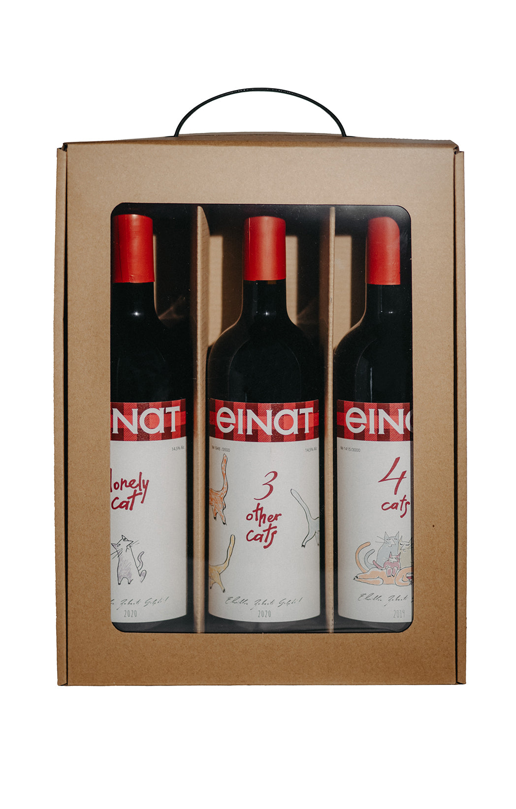 Set of red wines "Collect a cat"