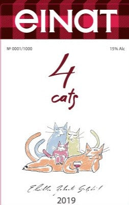 Красное сухое "4 Cats"